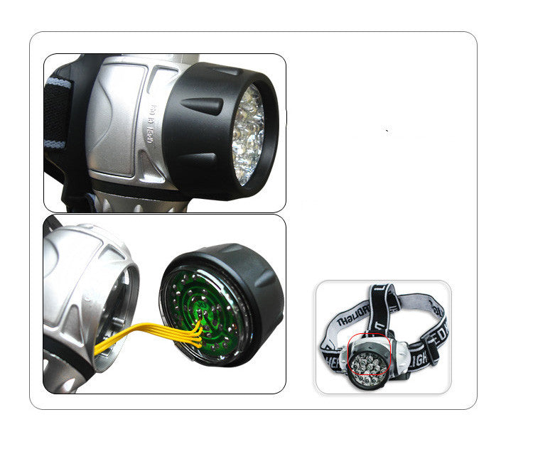 Outdoor Fishing Camping Equipment - Glare Miner's Lamp Outdoor Riding Waterproof Glare