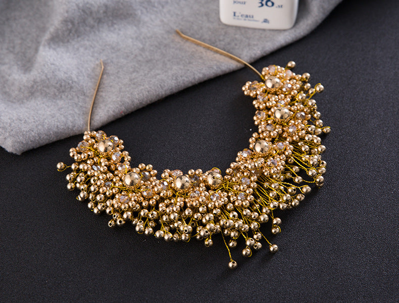 Korean Bridal Hair Accessories - Pearl Headbands, Hair Bands,  Head Flowers, Wedding Accessories, Flowers, Wedding Accessories
