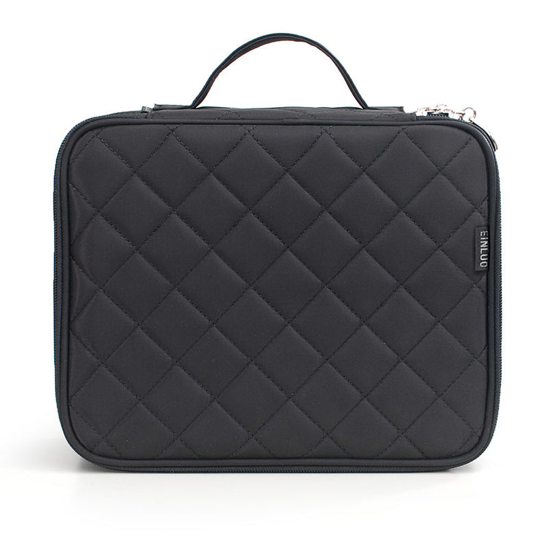 Large Capacity Double Deck Cosmetic Bag - JumoShop