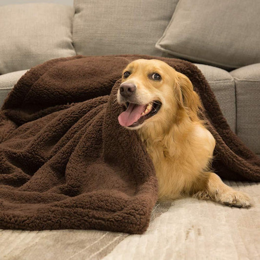 Plush Pet Blanket - Dog Mat Cat Mat Pet Air Conditioning Mat Pet Plush Mat