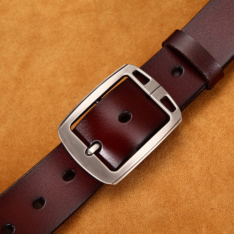 Leather Cowskin Vintage Jean Belt