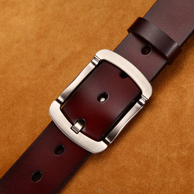 Leather Cowskin Vintage Jean Belt