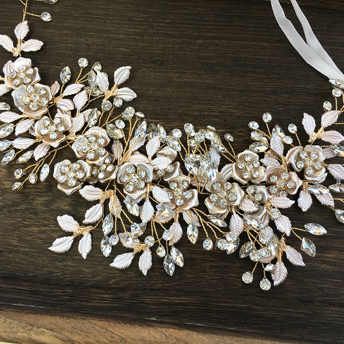 Elegant Bridal Hair Accessory Headband – Sparkle with Timeless Beauty!  Wedding Dress Hair Accessories,  Wedding Headband, Bridal Headband - JumoShop