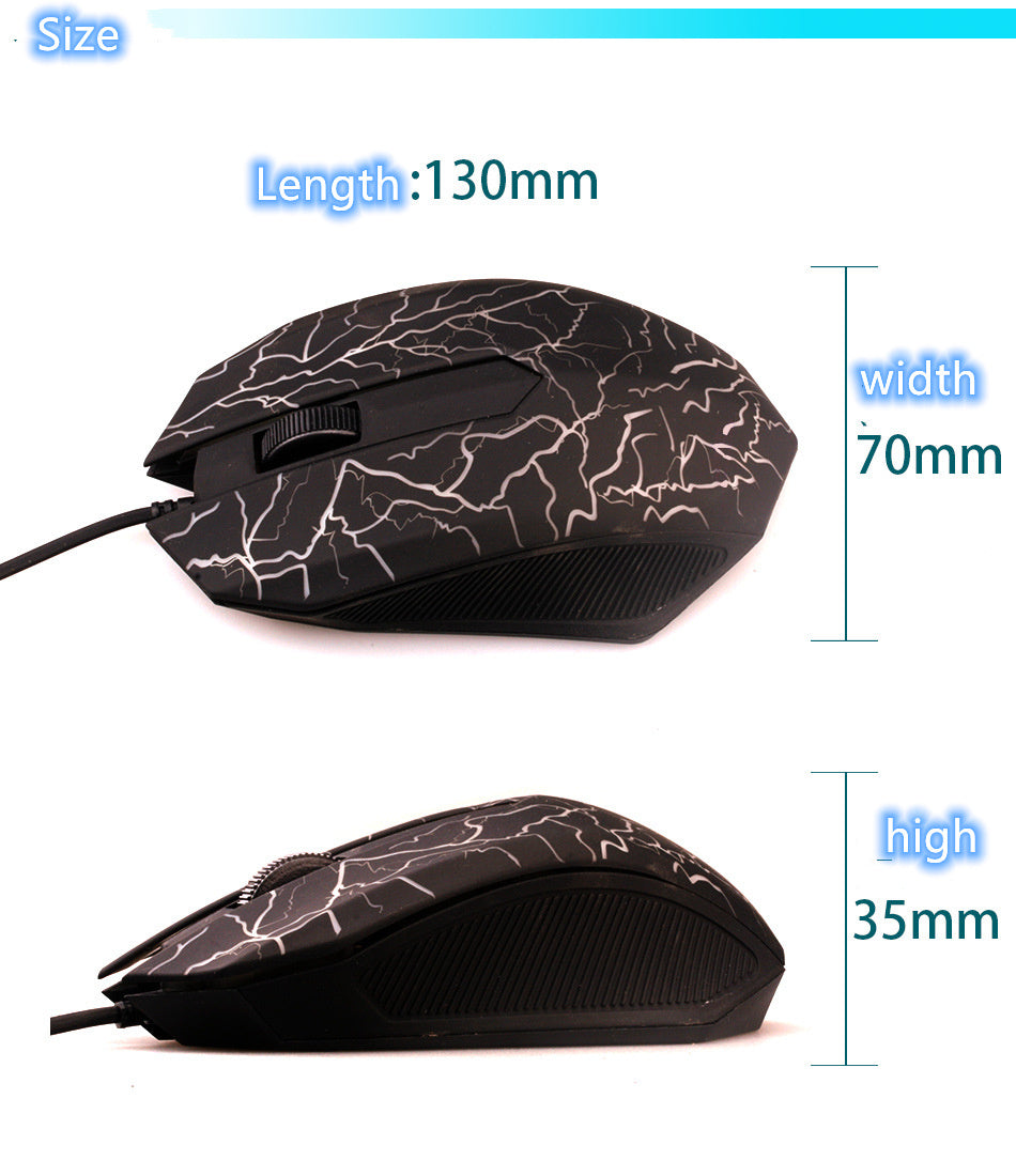 Internet Cafe Office Wired Mouse - Computer Accessories