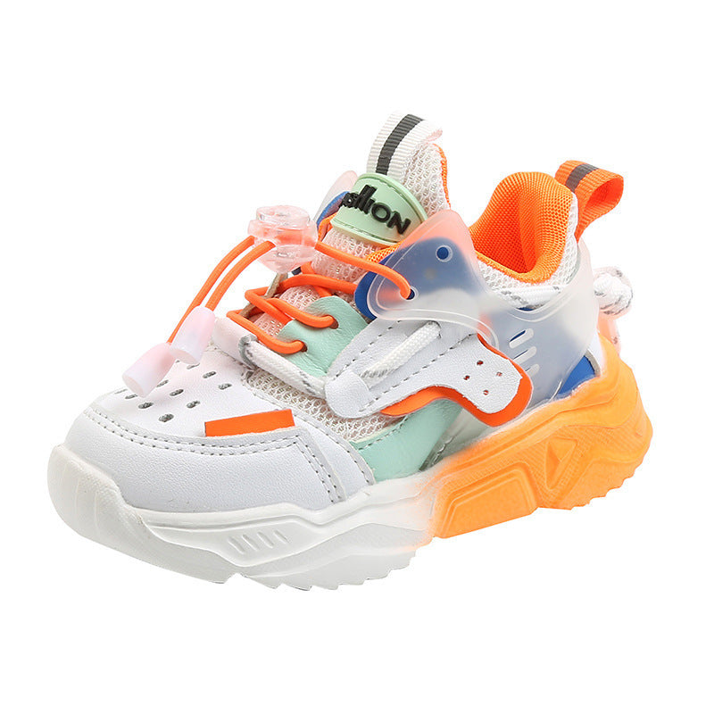 Trendy Autumn Casual Sneakers - Baby Girls/Boys Casual Shoes Soft Bottom Non-slip Breathable Outdoor Fashion for Kids