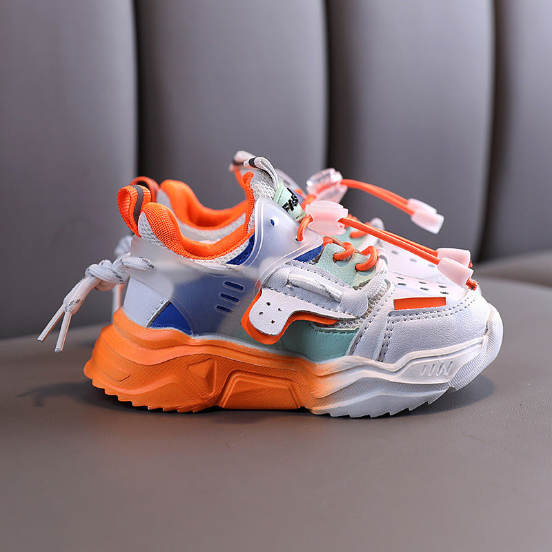 Trendy Autumn Casual Sneakers - Baby Girls/Boys Casual Shoes Soft Bottom Non-slip Breathable Outdoor Fashion for Kids