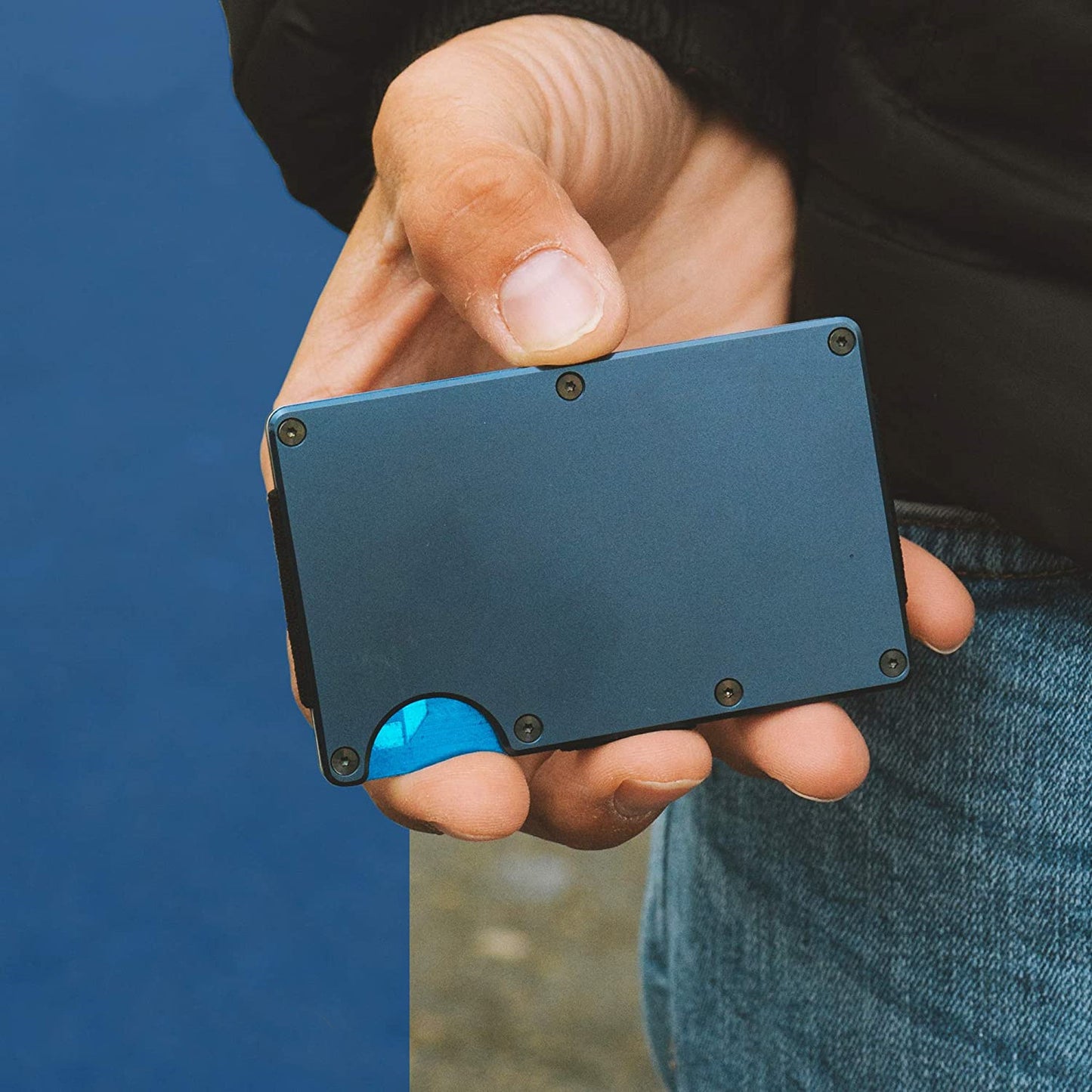 Slim Money Clip Wallet - ID Credit Card Holder