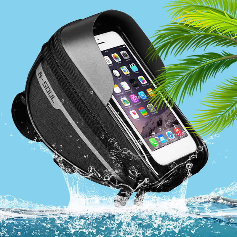 Bicycle Cell Phone Holder - Cell Phone Front Pocket