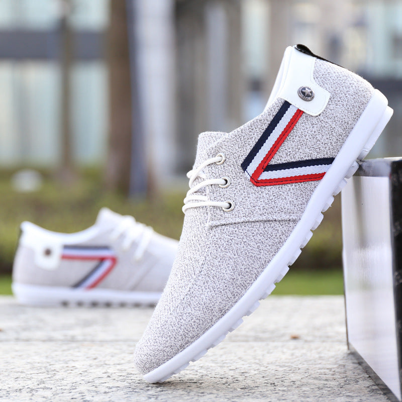 Men's Soft-Soled Canvas Shoes-  Sports And Leisure Old Beijing Cloth Shoes, Peas Shoes