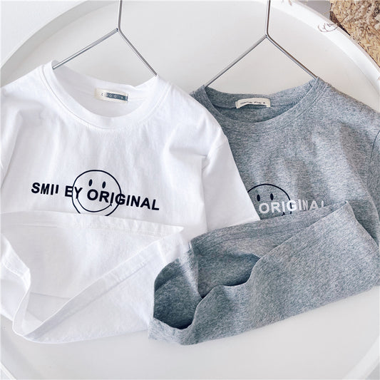 Boy's Summer T Shirt - New Boys' T-shirt Summer Children's Short Sleeve Baby Half Sleeve Top