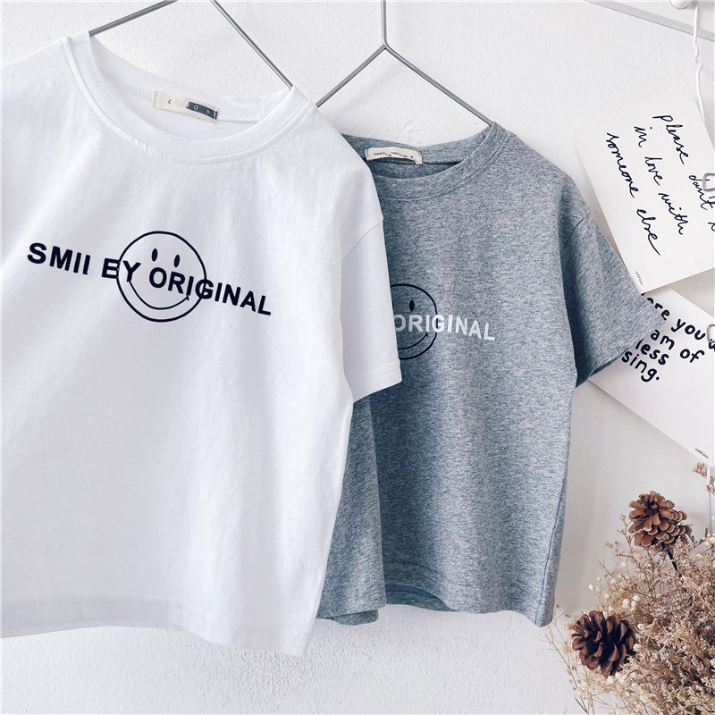 Boy's Summer T Shirt - New Boys' T-shirt Summer Children's Short Sleeve Baby Half Sleeve Top