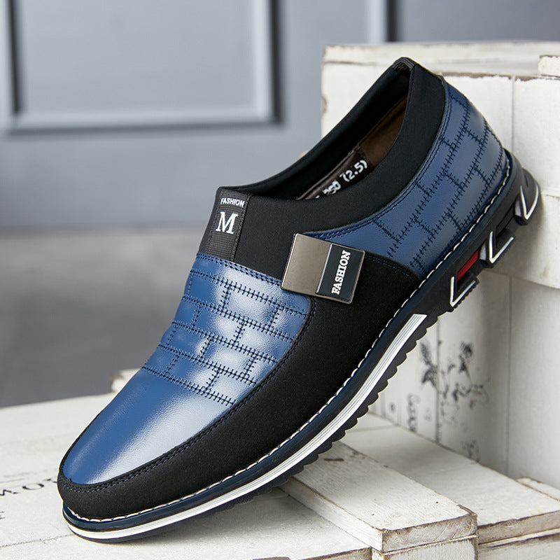 Large Size Leather Shoes - Men's New Casual Leather Shoes