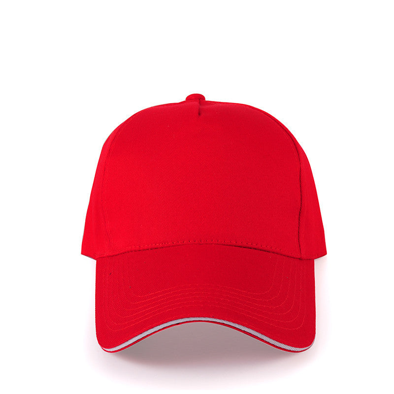Custom Embroidery Printing Caps - Work Advertising Caps Men And Women Diy Children's Team Baseball Caps