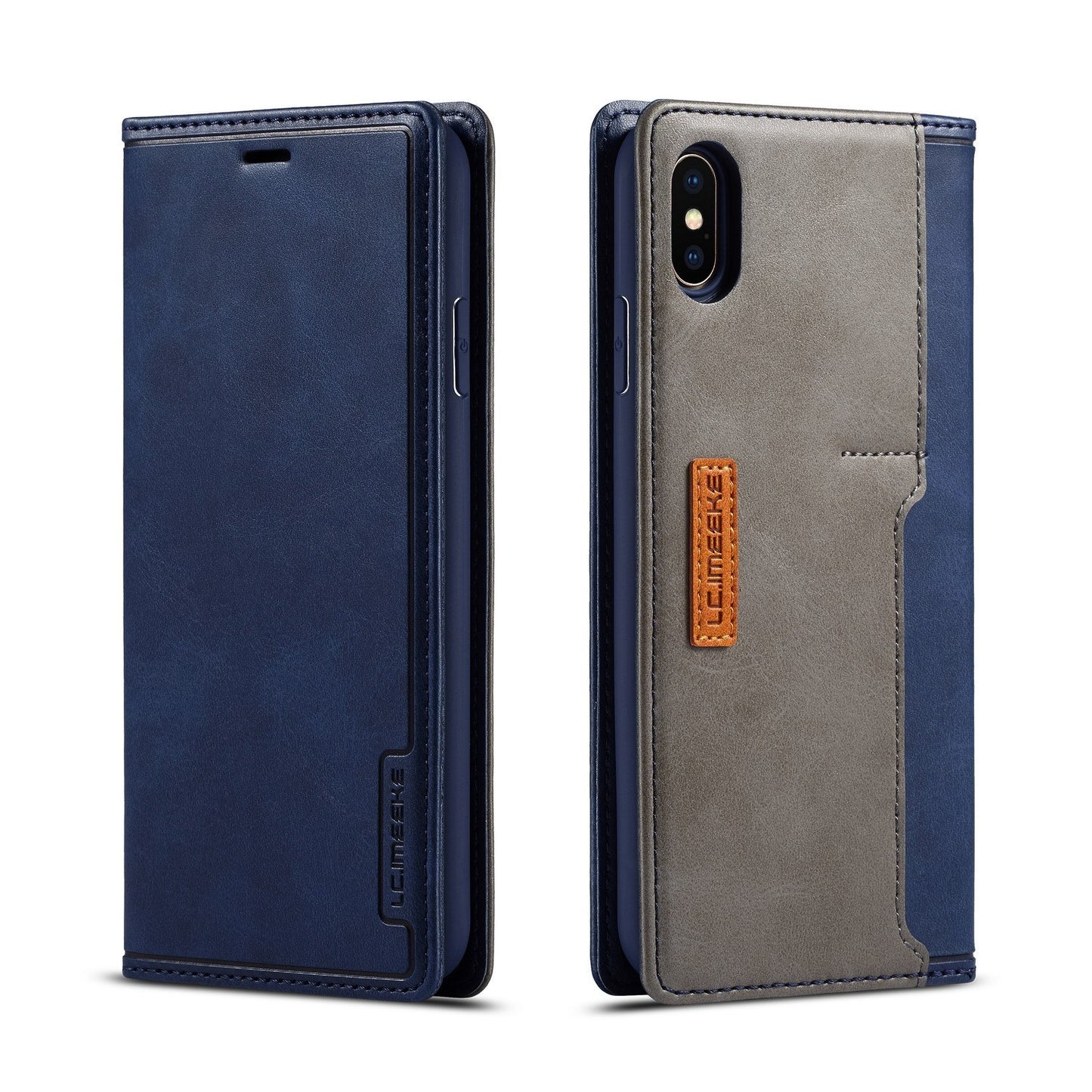 Wallet Leather Case - Creative Retro Card Protective Cover