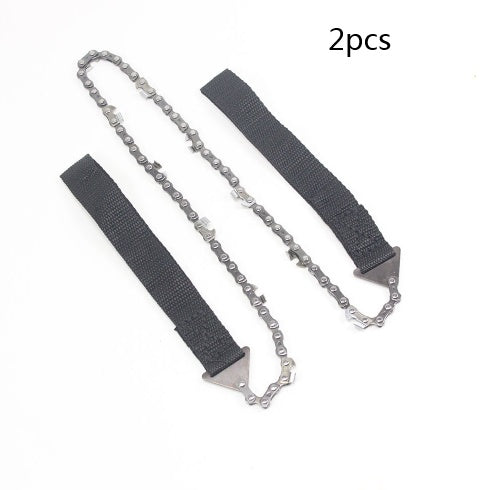 24 Inch Portable Hand Chain Saw - outdoor survival hand saw garden garden hand saw outdoor wire saw