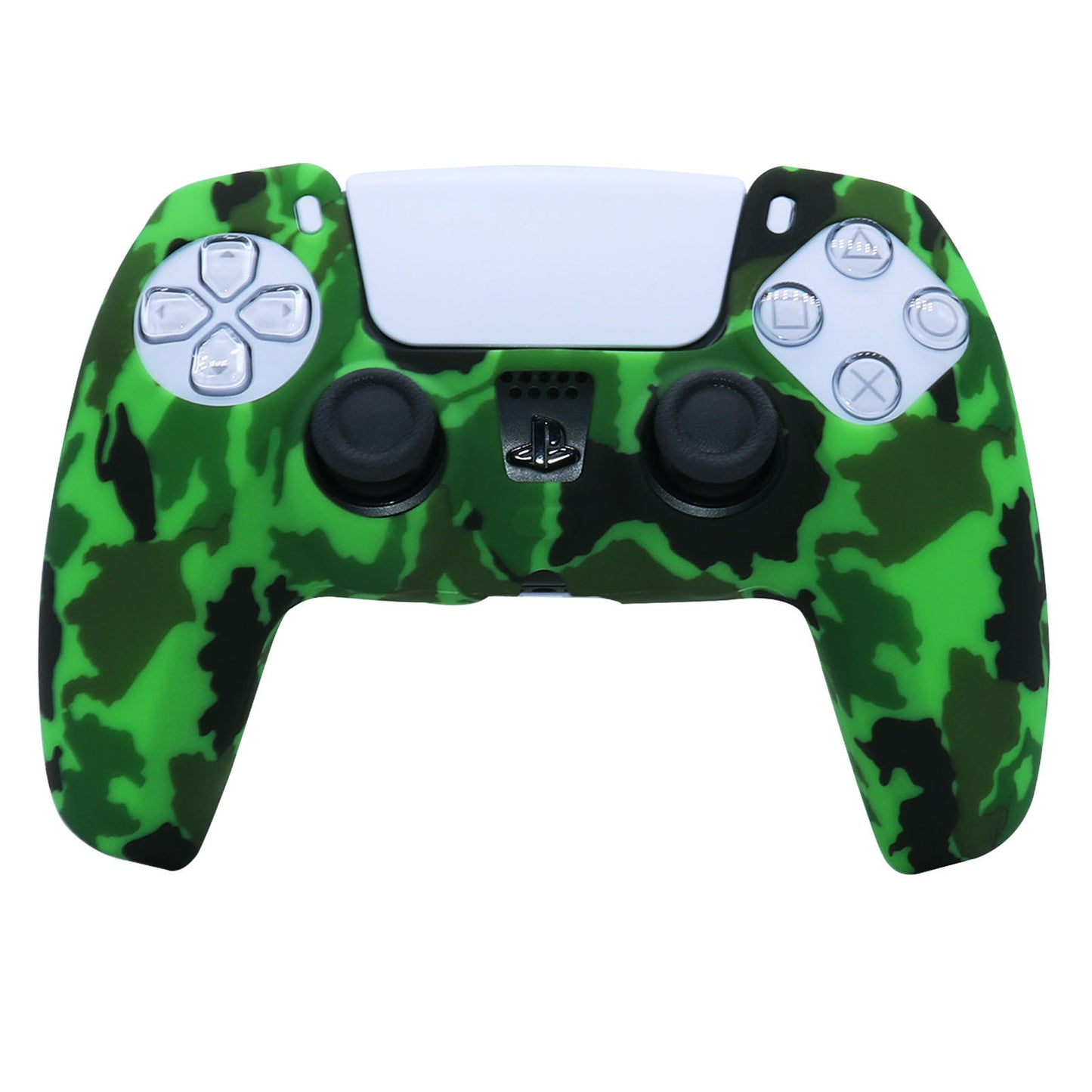 PS5 Protective Silicone Skin Case - DualSense Wireless Controller Thumb Grips Gel Rubber Cover - JumoShop