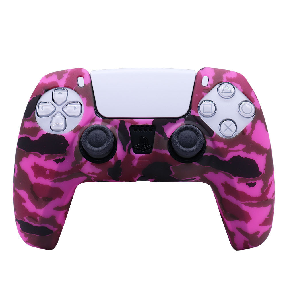 PS5 Protective Silicone Skin Case - DualSense Wireless Controller Thumb Grips Gel Rubber Cover - JumoShop