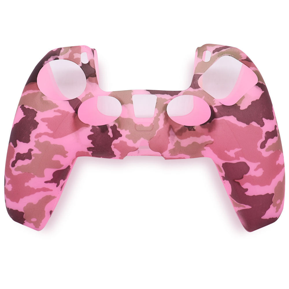 PS5 Protective Silicone Skin Case - DualSense Wireless Controller Thumb Grips Gel Rubber Cover - JumoShop