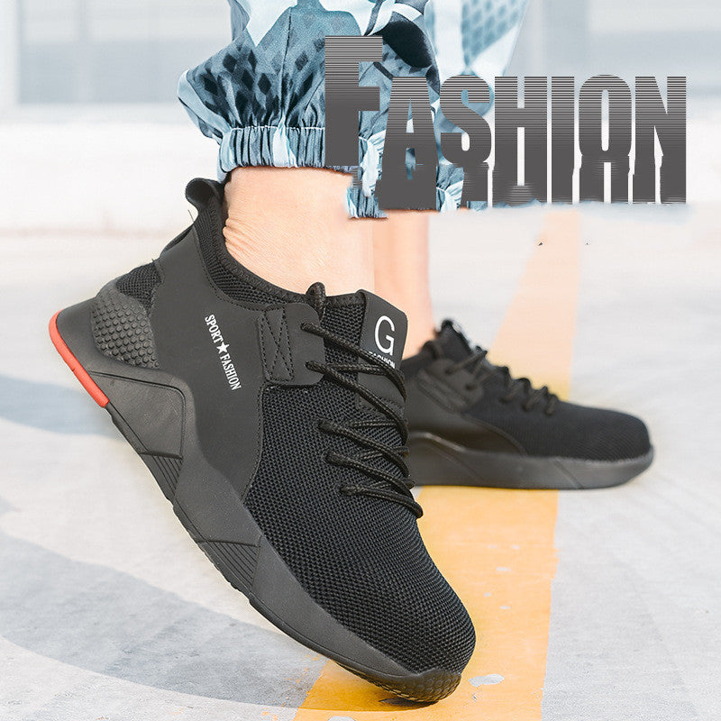 Breathable Safety Shoes - Anti-smashing Work Safety Shoes
