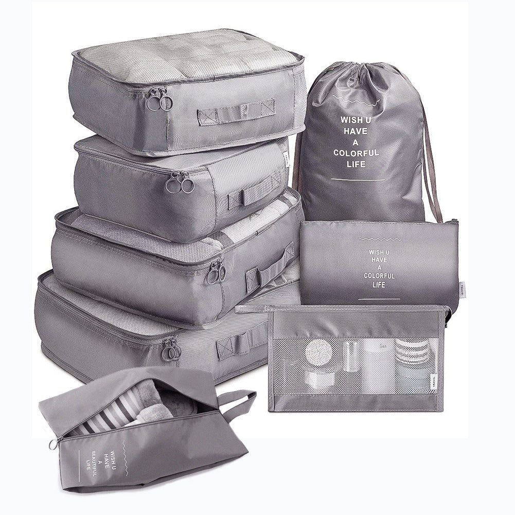 8-piece Set Luggage Divider Bag—Travel Storage