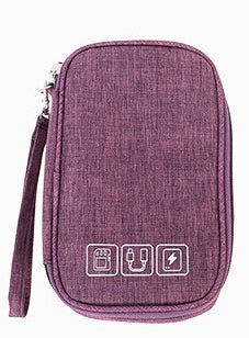 Cable Organizer Bag - Portable Travel Electronic Accessories, Storage Bag, Charger Headset, Digital Pouch