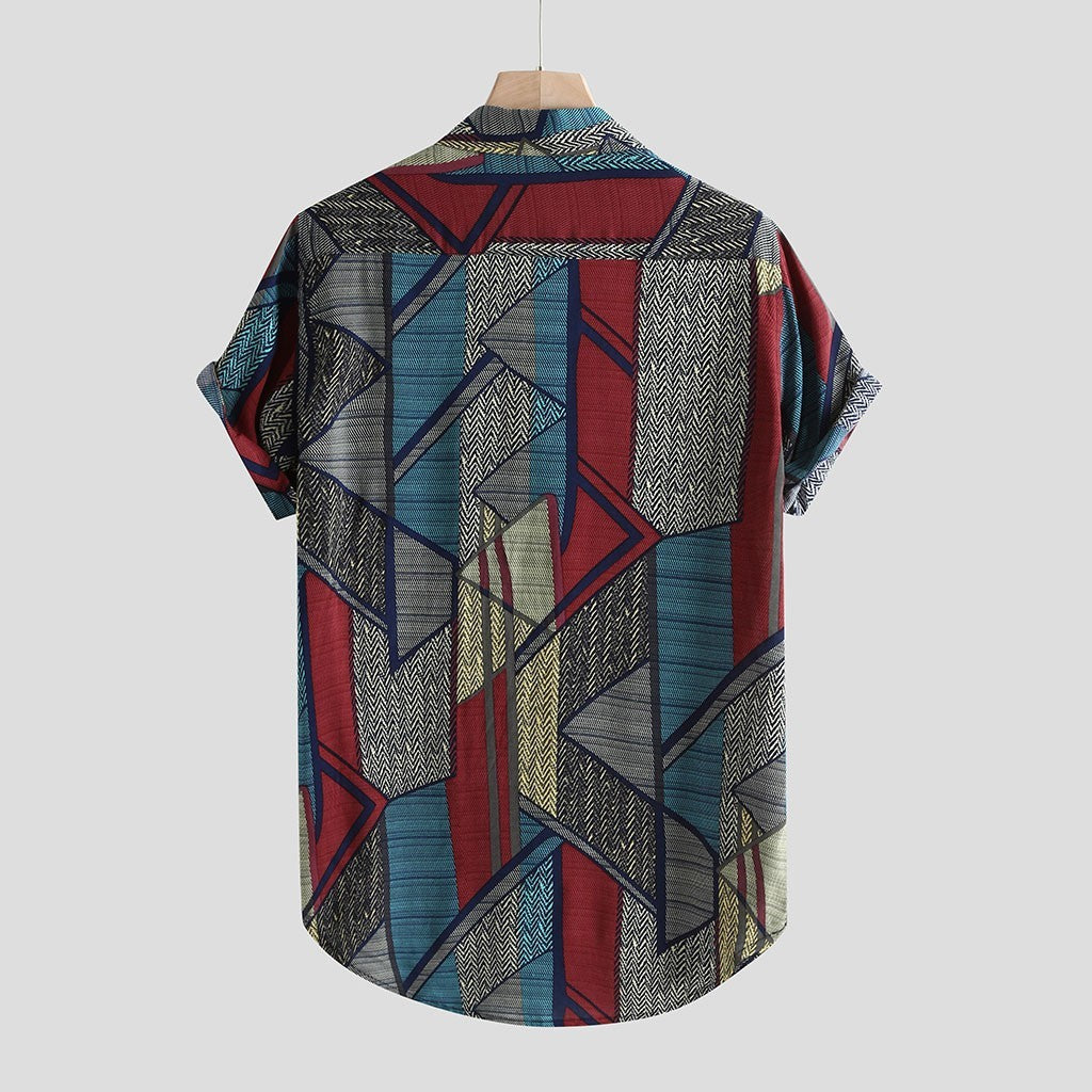 Hawaii Shirts - Men Hip Hop Printing Shirts