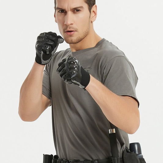 Tactical Gloves - Full-Finger Half-Finger Stab-Resistant Outdoor Mountaineering Riding Field Equipment