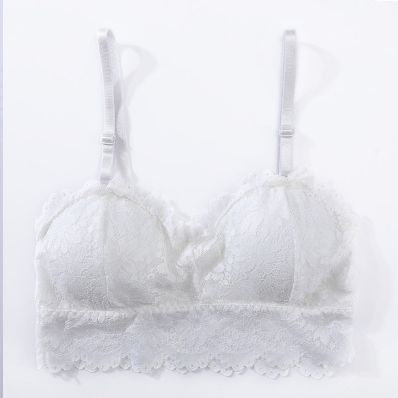 Lace Beauty Strap Padding Bra