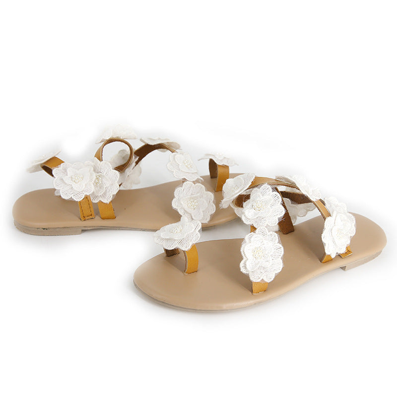 Flowery Sandals