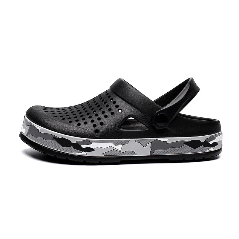 Summer Sandals With Baotou - Non-Slip Slippers Thick-Soled Beach Shoes