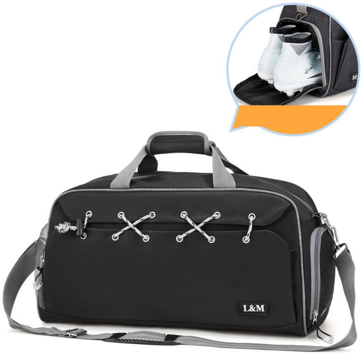 Sports Gym Bag - Travel Bag With Shoes Compartment And Dry Wet Separation Layer For Men Women Outdoor Climbing Fitness Yoga