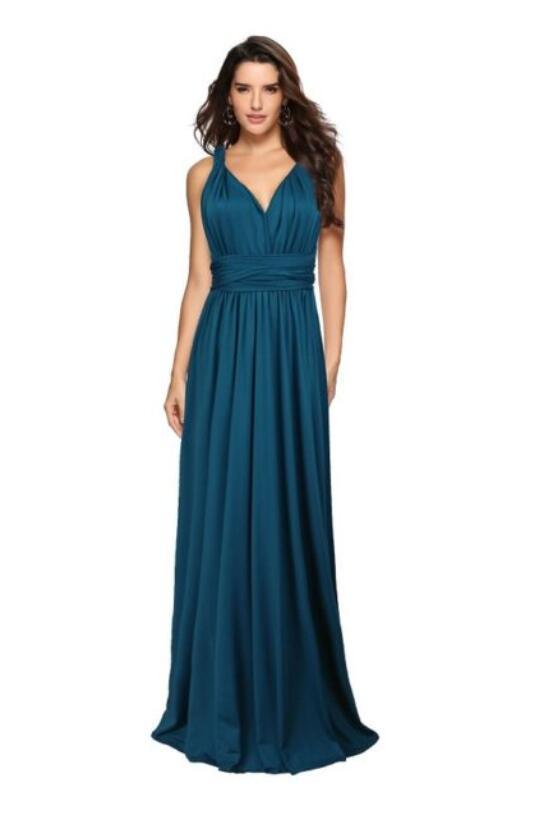 Sexy Long Party Dress - Summer Backless Bandage Maxi Dress Multiway Bridesmaids Boho Women Dress