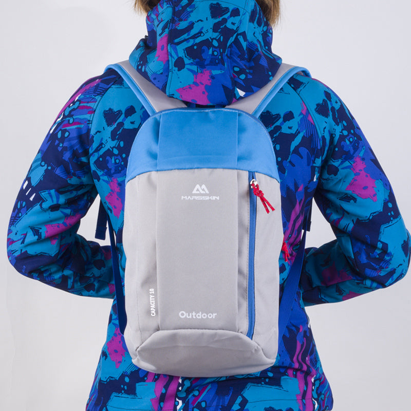 Outdoor Sports Backpack -  Multi-Functional Mountaineering Bag, Leisure Small School Bag For Men, Women And Children
