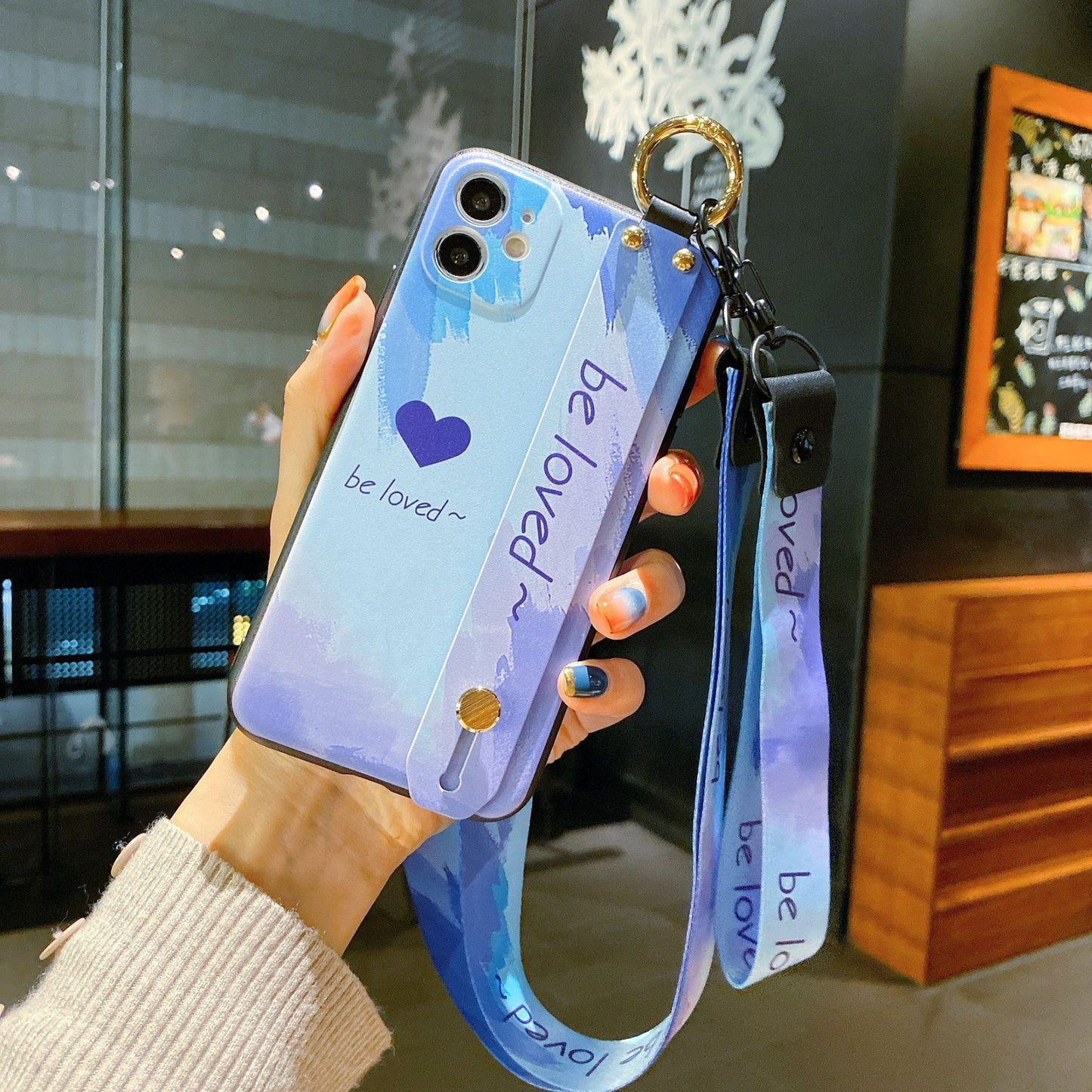 Wristband Phone Case -  Watercolor Phone Case
