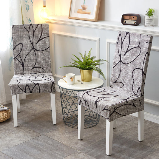 Stretch Elastic Chair Covers - For Wedding Dining Room Office Banquet House De Chaise Chair Cover