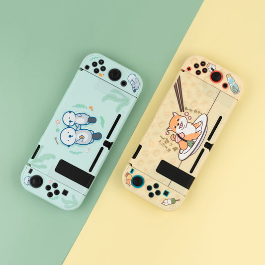 Sea Otter Switch Protective Shell - PC Hard Cover Back Grip Housing NS Lite Controller Case Box For Nintendo Switch Accessories