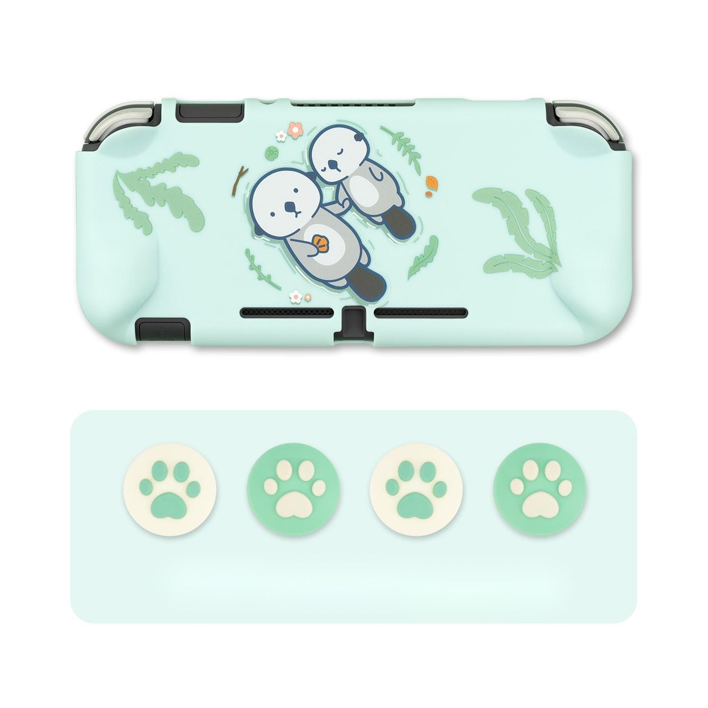 Sea Otter Switch Protective Shell - PC Hard Cover Back Grip Housing NS Lite Controller Case Box For Nintendo Switch Accessories