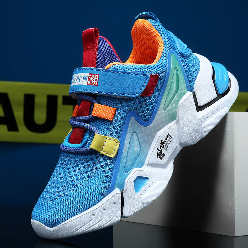 Children's Flying Knit Sneakers -Boys' Casual Sneakers