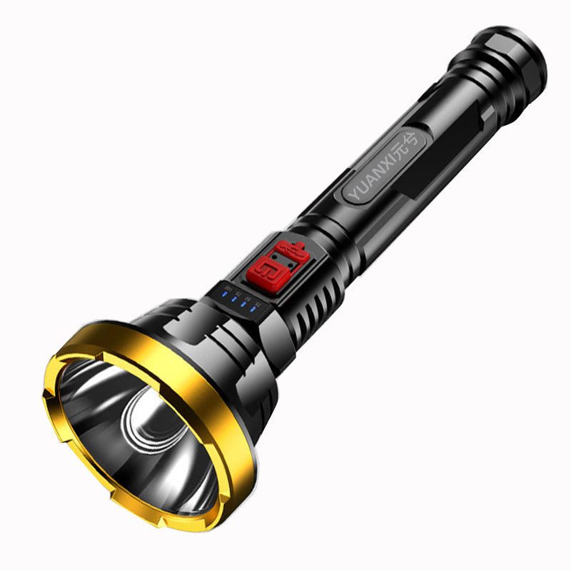 90000LM LED Flashlight - Tactical Light Torch USB Rechargeable Super Bright Light
