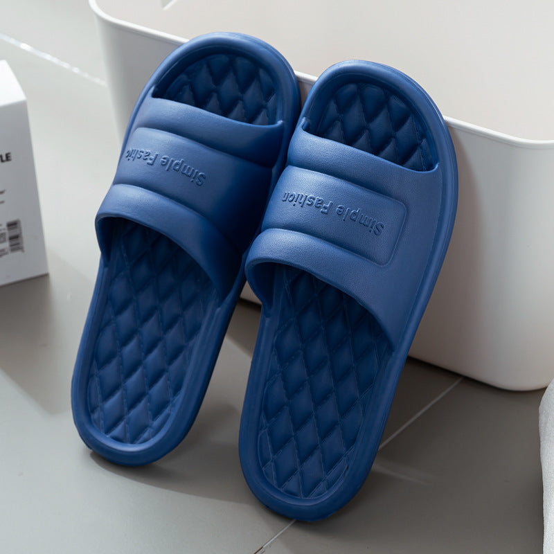Home Slippers -- Women's Sandals Couples Non-slip Home Slippers Men's Slippers