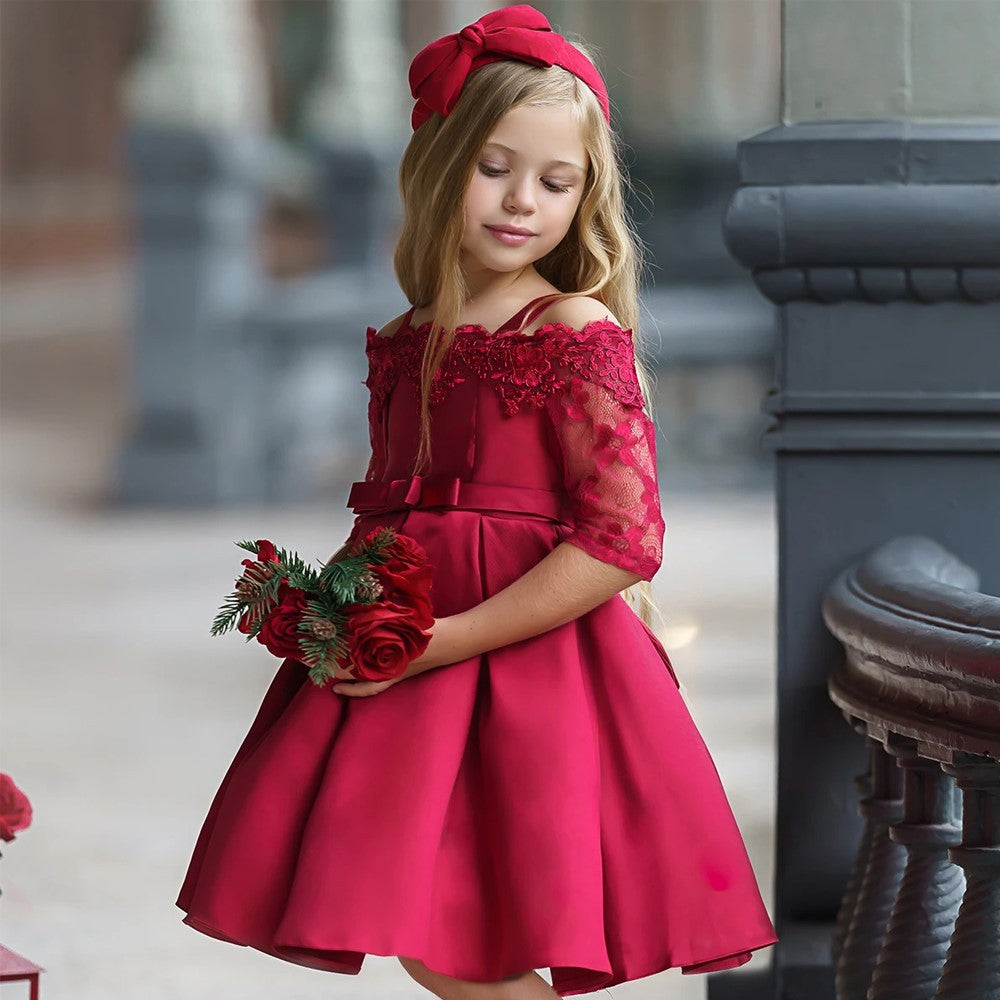 Kids Girls Fashionable Dress - Toddler Tops Skirts Kid Clothes Children