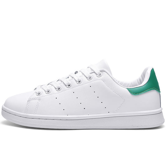 Lace-Up White Shoes - Sneakers For Men And Women Couples