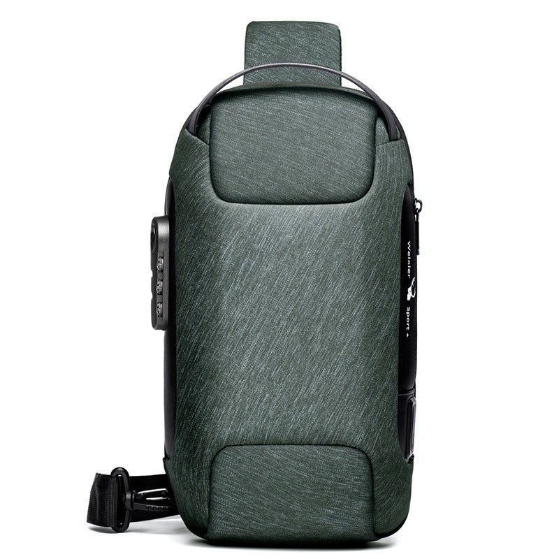 Men's Chest Bag - Messenger Bag, Anti-theft Shoulder Bags