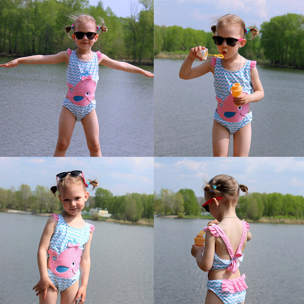 Baby Girls Swimwear - Watermelon Swimsuit
