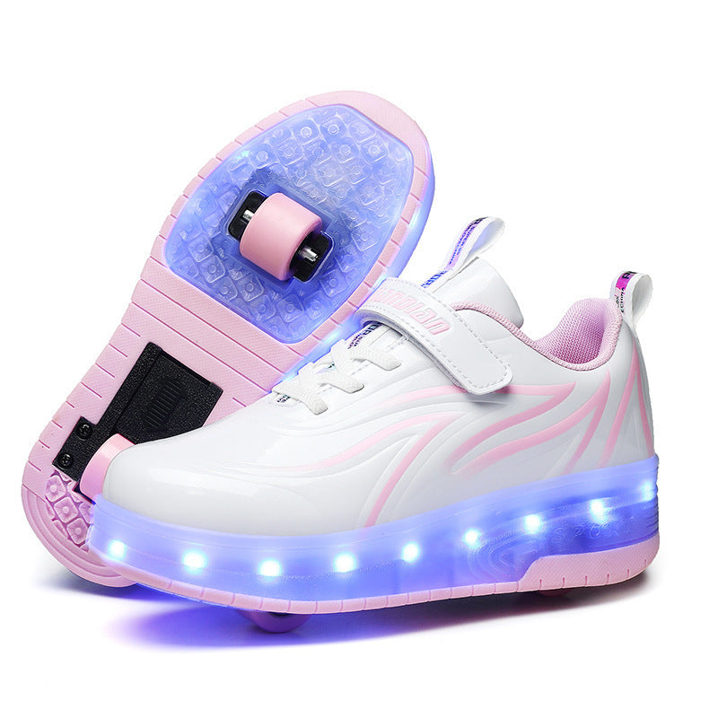 Light Charging Pulley Shoes - Single And Double Wheels