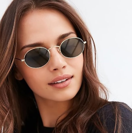 Fashion Oval Women Sunglasses - Luxury Round Frames