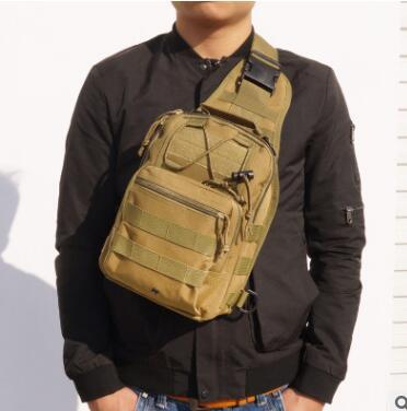 Hot Style Canvas Riding Pack - Camouflage Field Sports Small Chest Bag