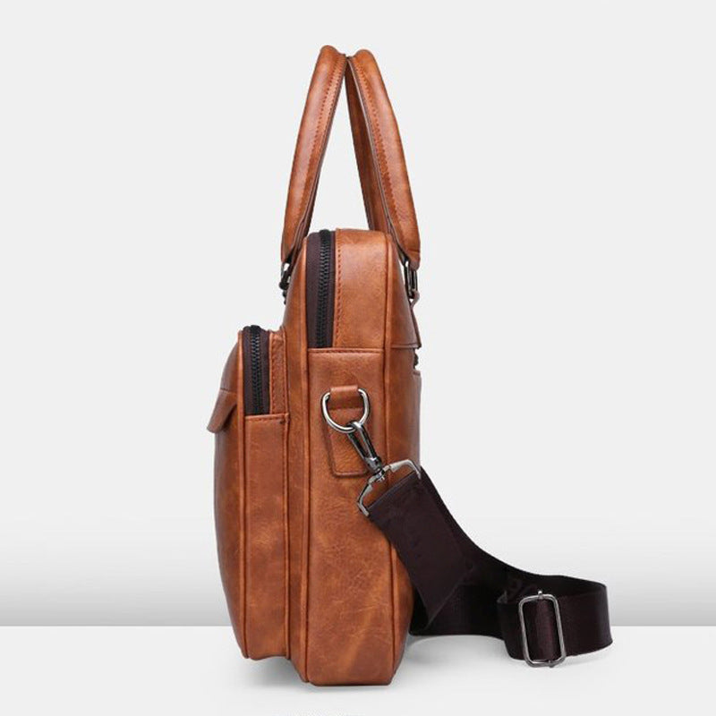 Men's Handbag - Simple Business Briefcase