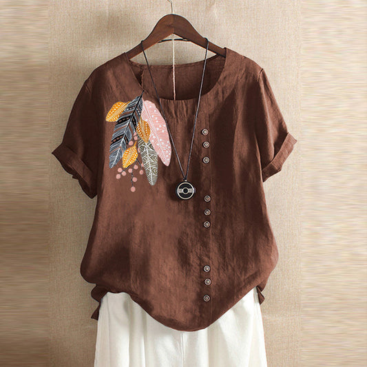 Ladies Beautiful Printed Tops