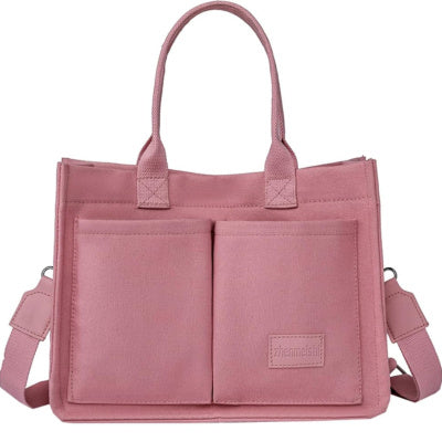 Tote Shoulder Bags - Women's Mommy Bag Large Capacity Messenger Multi Pocket Crossbody Chic Reusable Hand Bag